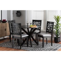 Baxton Studio Karel 5Piece Dining Set