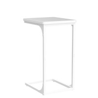 Qeeig C Table Side Table Set Of 2 Living Room Sets C Shaped Couch Tray End Tables Modern White 01730002Ww