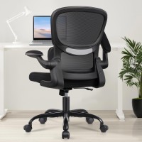 Razzor Office Chair, Ergonomic Desk Chair With Lumbar Support And Adjustable Armrests, Breathable Mesh Mid Back Computer Chair, Reclining Task Chair For Home Office