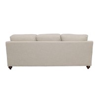 Glenn Cushion Back Sofa Light Grey