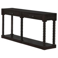 Meredith 2drawer Sofa Table Coffee Bean