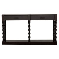 Meredith 2drawer Sofa Table Coffee Bean