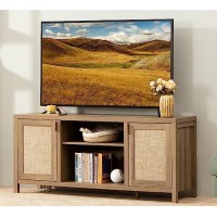 Sicotas Modern Rattan Tv Stand For 65 Inch Tv: 26