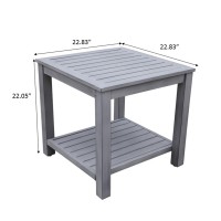 Aluminum Rectangle End Table(D0102H7F6Cx)
