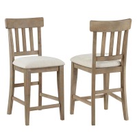 Napa Counter Chair Sand Set of Two