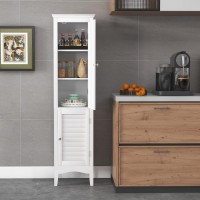 Tangkula Bathroom Storage Cabinet, 63