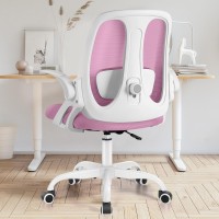 Razzor Office Chair, Ergonomic Computer Desk Chair With 2D Lumbar Support And Flip-Up Arms, Swivel Breathable Mesh Task Chair With Adjustable Height For Home Office