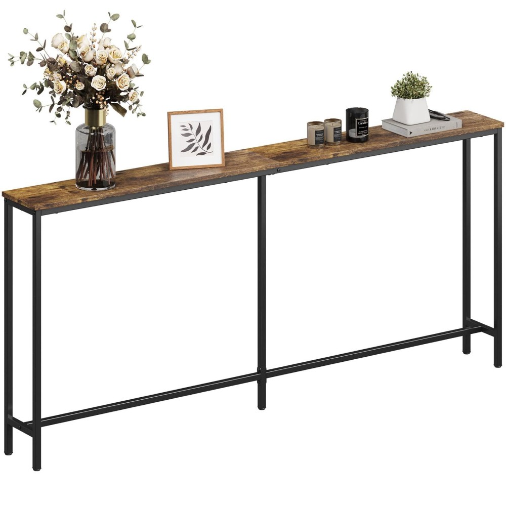 Lifewit 709 Narrow Long Console Sofa Table With Metal Frame For Living Room Industrial Entryway Table For Hallway Entrance O