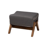 Baxton Studio Hanson Ottoman