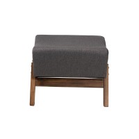 Baxton Studio Hanson Ottoman