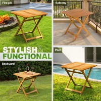 Idzo Outdoor Legolas Bistro Wood Dining Table