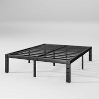 Comasach Full Size Bed Frame 12 High Heavy Duty Metal Platform Bed Frame Sturdy Steel Support No Box Spring Needed Noisefree Ea