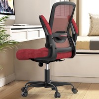 Office Chair Ergonomic Desk Chair With Adjustable Lumbar Support High Back Mesh Computer Chair With Flipup Armrestsbifma Pas