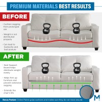 Meliusly Extra Wide Couch Cushion Support (24X72) Sofa Cushion Support Board For Sagging Seat, Under Couch Cushions Support Boards, Couch Supports For Sagging Cushions, Couch Support Slats Large