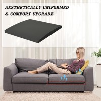 Havargo Couch Cushion Support For Sagging Seat High Density Foam Under Couch Cushion Support Anti Slip Dark Grey 1Pc