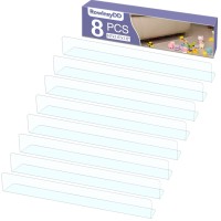 Rowinsydd 8 Pack Toy Blocker For Furniture Clear Under Couch Blocker Stop Things Going Under Sofa Or Bed 16 L X 16 H Ad