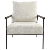 Eliicott Accent Chair Beige By Kosas Home