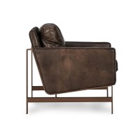 Chad Club Chair Brown by Kosas Home