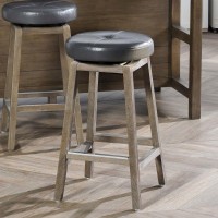 William Swivel 26 Round Counter Stool by Kosas Home