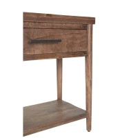 Ciaria 1 Drawer End Table Brown by Kosas Home