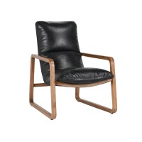 Scout Accent Chair Black by Kosas Home