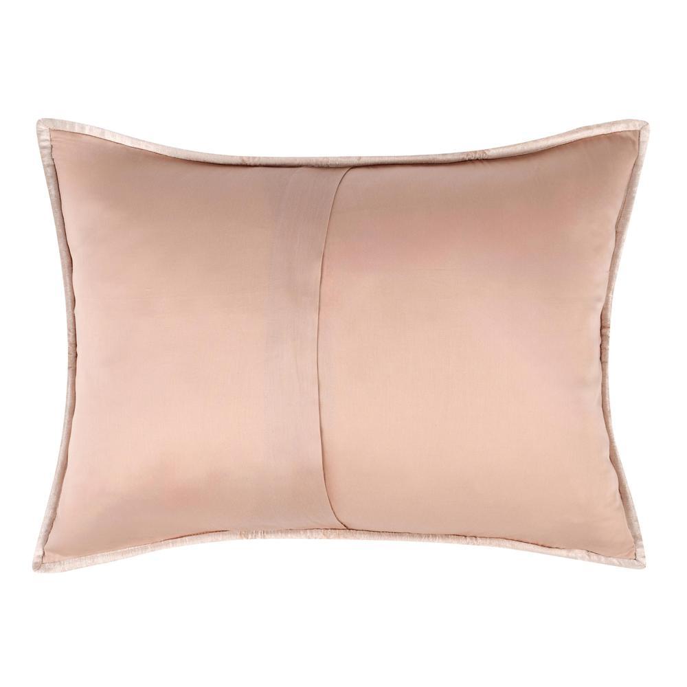 Dimitry 100 Rayon Velvet Bliss Pink Standard Sham by Kosas Home