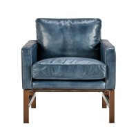 Chad Club Chair Blue by Kosas Home