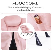 Mbooyome Lazy Chair With Ottoman Modern Accent Chair Contemporary Lounge Leisure Upholstered Sofa Chair Set With Armrests Read