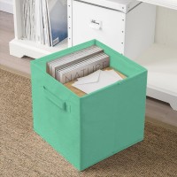 Powerking Collapsible Storage Cubes With Handles Fabric Foldable Bins For Closet Shelves Durable Organization Storage Bins 10