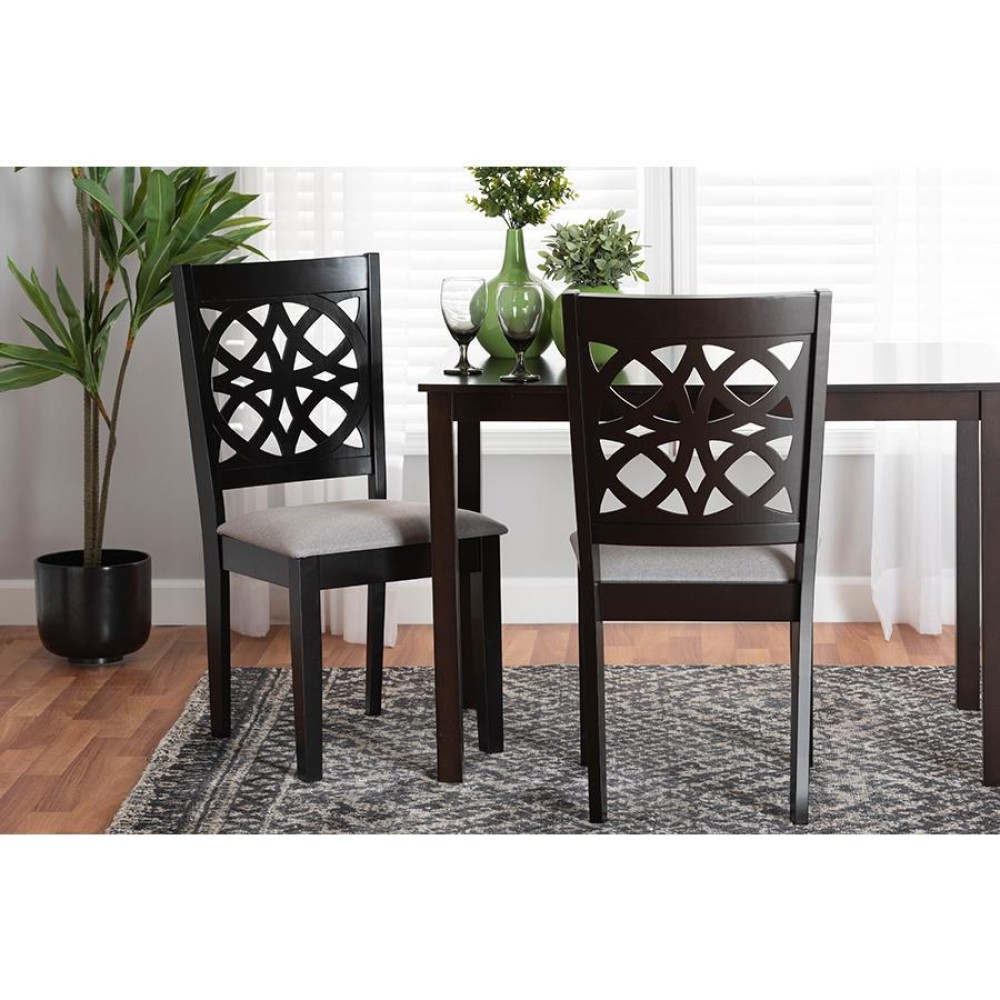 Baxton Studio Abigail 2Piece Dining Chair Set