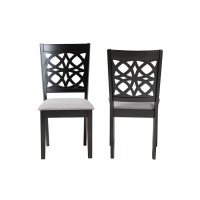 Baxton Studio Abigail 2Piece Dining Chair Set