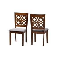 Baxton Studio Abigail 2Piece Dining Chair Set