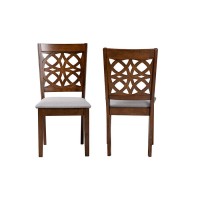 Baxton Studio Abigail 2Piece Dining Chair Set