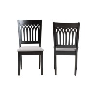 Baxton Studio Genesis 2Piece Dining Chair Set