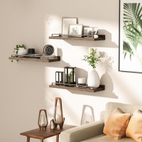 Ryofobetto Floating Shelves For Wall Decor Bathroom Shelves Over Toilet Farmhouse Wall Shelves For Living Room Bedroom Pictur