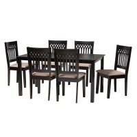 Baxton Studio Genesis 7Piece Dining Set