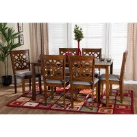 Baxton Studio Abigail 7Piece Dining Set