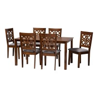 Baxton Studio Abigail 7Piece Dining Set