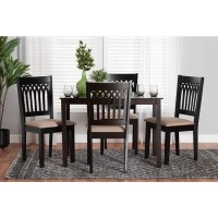 Baxton Studio Genesis 5Piece Dining Set