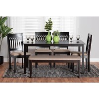 Baxton Studio Genesis 6Piece Dining Set