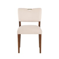 Bonito Sea Oat Velvet Dining Chair Set of 2