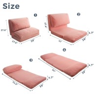 Maxyoyo Bean Bag Bed Folding Sofa Bed Floor Mattress For Adults Extra Thick And Long Floor Sofa With Faux Fur Washable Cover S