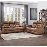 Rudger Brown 2PC Upholstery Set