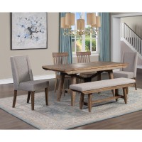 Riverdale 6pc Dining, Side Chair, Uph Chair, Bench