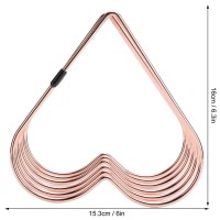 Rose Gold File Organizer School Supplies Desk Book Storage Rack Telescopic Files Folder Stand Organizer Craft Supplies Decorationrose Gold Rose Gold Desk Accessories (Rose Gold)