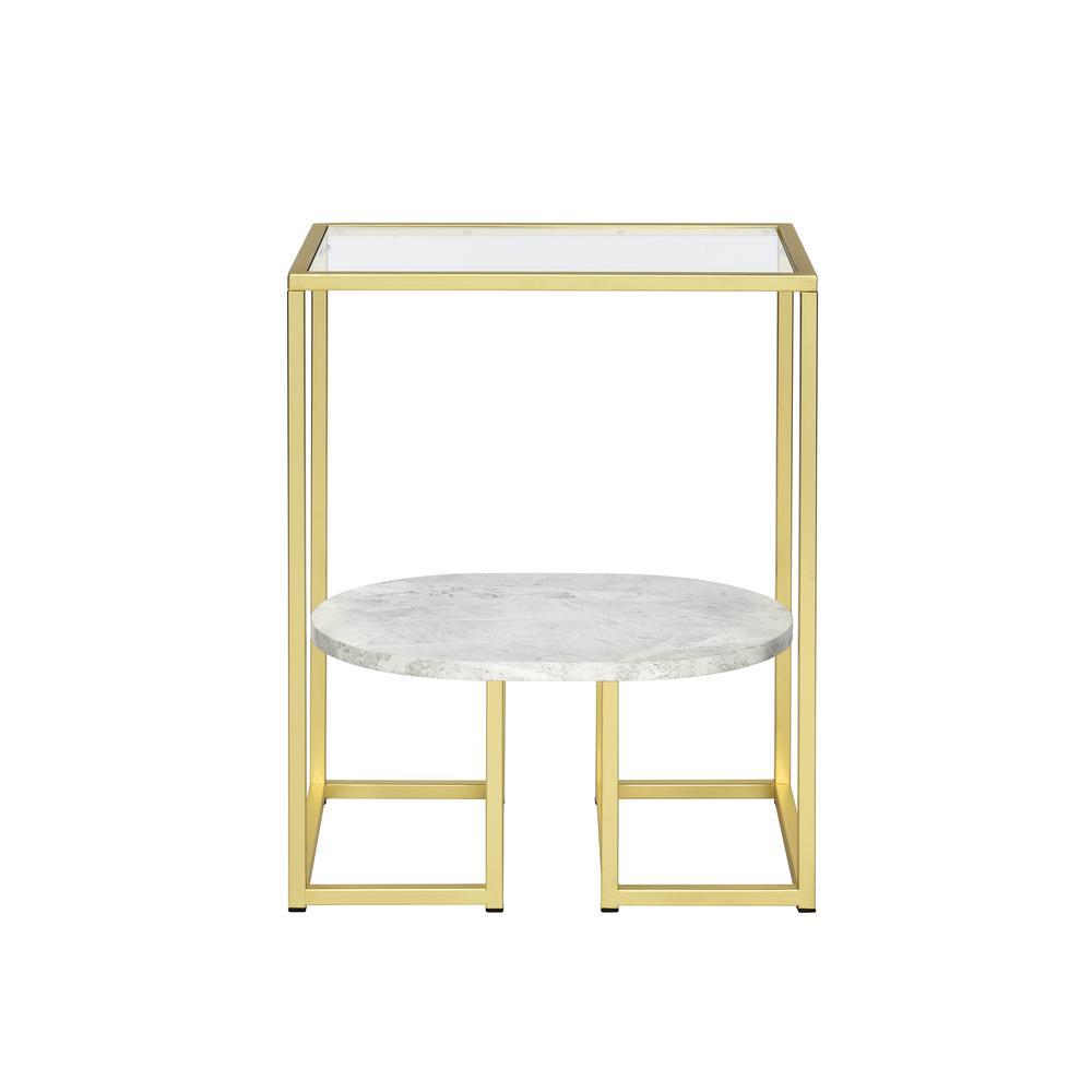 End Table Gold