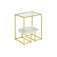 End Table Gold