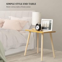 Foraofur End Tables Living Room Set Of 2 Side Tables For Small Spaces Modern Side Table Accent Tables With Wooden Legs For Liv