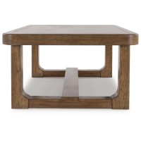 Signature Design by Ashley Cabalynn Traditional Farmhouse Coffee Table, Brown