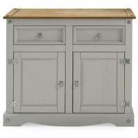 Model COG915 Cottage Series Wood Buffet Sideboard in Corona Gray